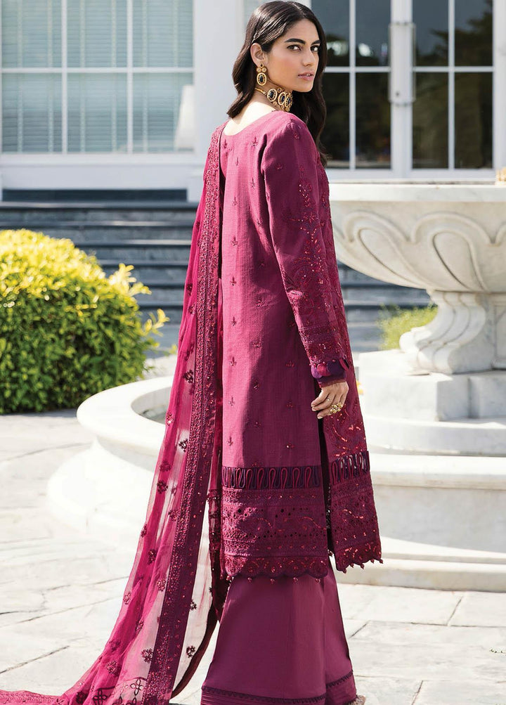 Gulaal Embroidered Lawn Suits Unstitched 3 Piece GL23LL 05 Ghazal - Luxury Collection