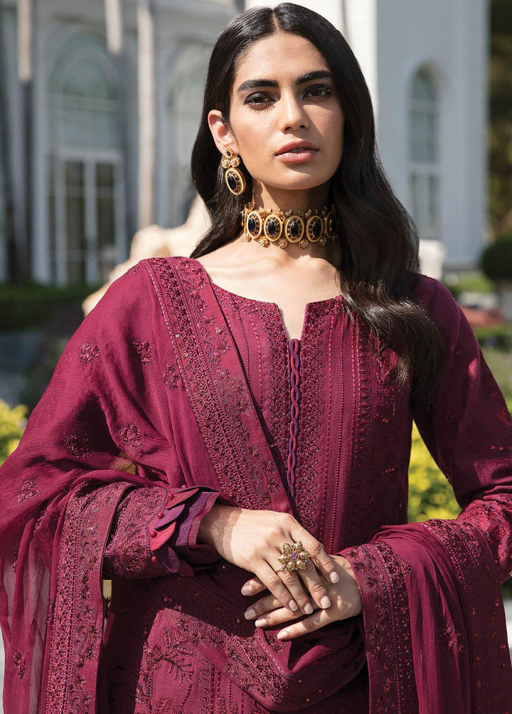 Gulaal Embroidered Lawn Suits Unstitched 3 Piece GL23LL 05 Ghazal - Luxury Collection