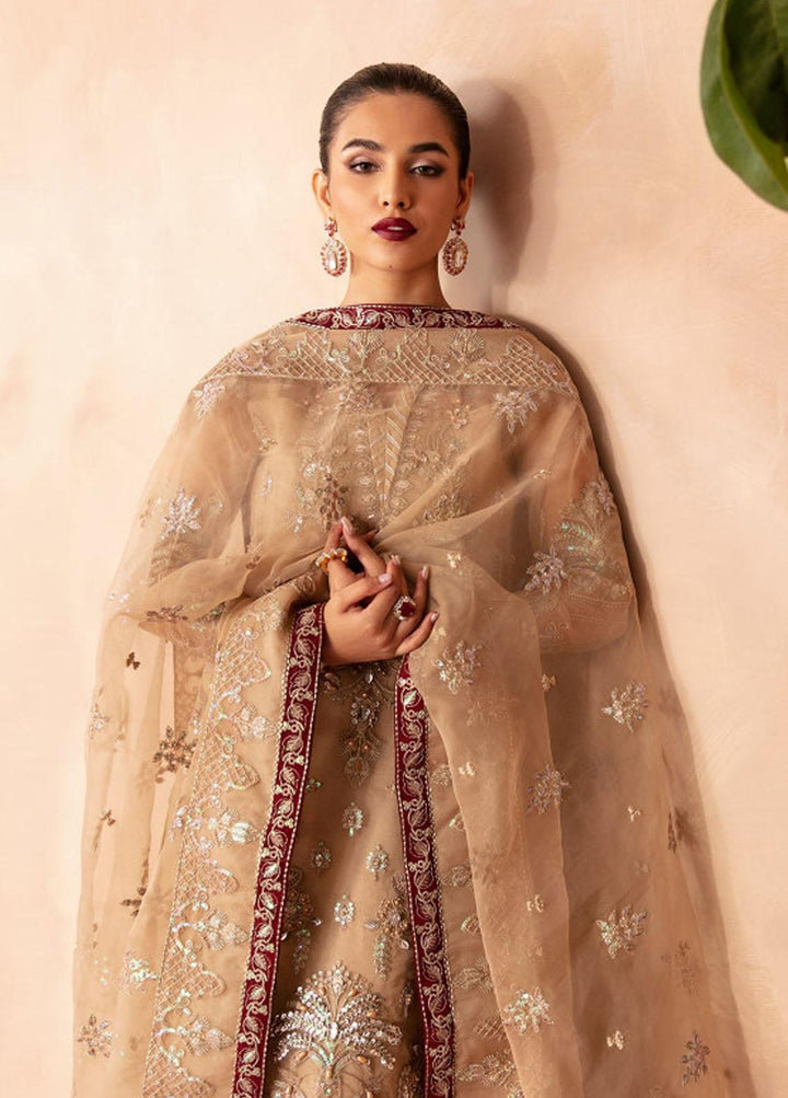 Gulaal Pret Luxury Organza 4 Piece Suit GL-LP-V2-14 Emilia