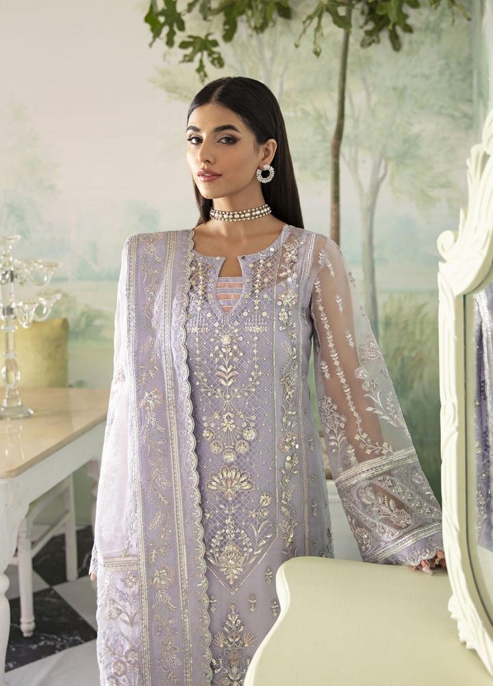 Gulaal Embroidered Organza Suits Unstitched 4 Piece GL23UL-V2 GL-LP-V2-17 Liana - Luxury Collection