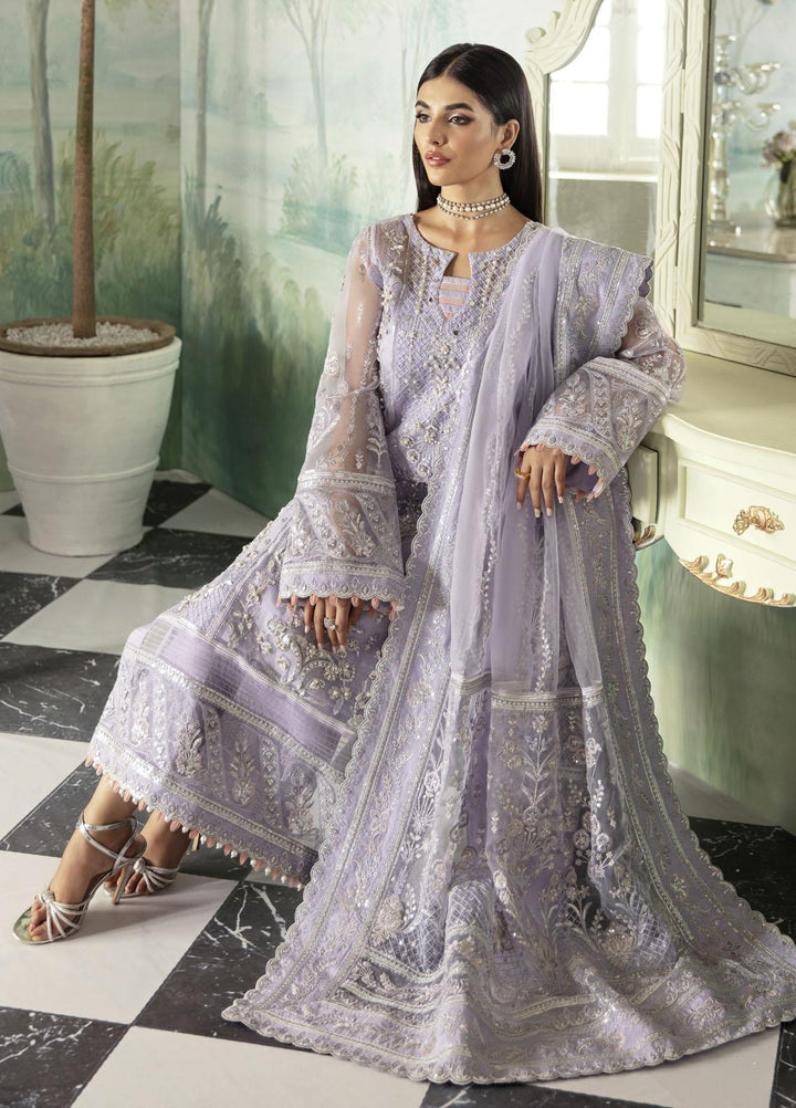 Gulaal Embroidered Organza Suits Unstitched 4 Piece GL23UL-V2 GL-LP-V2-17 Liana - Luxury Collection