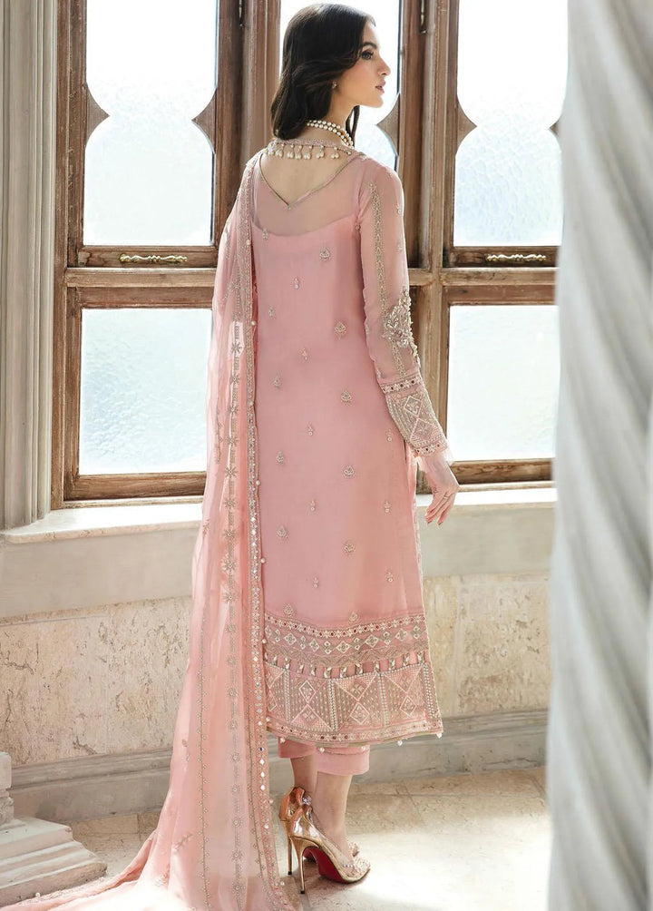 Gulaal Pret Embroidered Chiffon Suit 4 Piece GL23C 01 Isabella