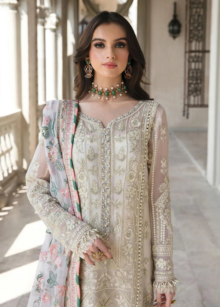 Gulaal Pret Embroidered Chiffon Suit 4 Piece GL23C 03 Camile