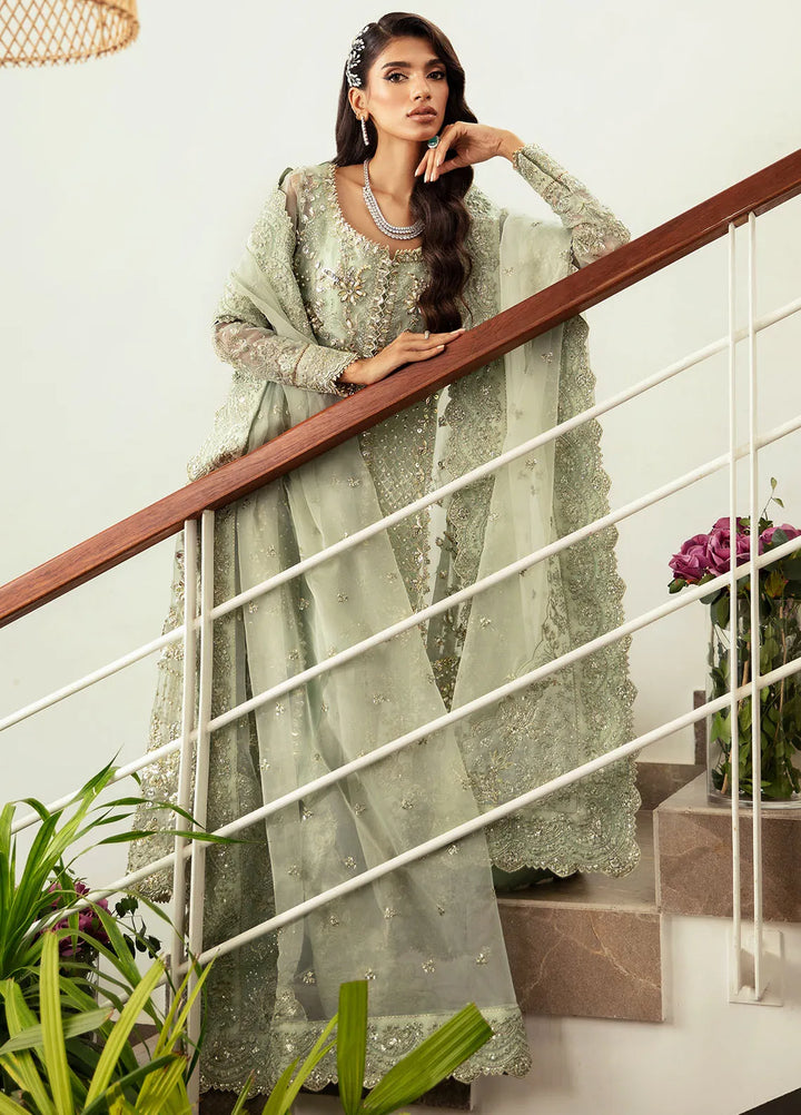 Gulaal Pret Embroidered Organza 3 Piece Suit LP-27 Kalisa