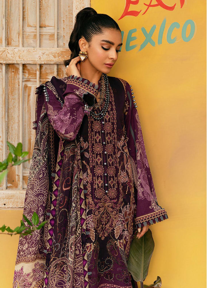 Gulaal Embroidered Lawn Suits Unstitched 3 Piece GL23UL D-01 Mireia - Summer Collection