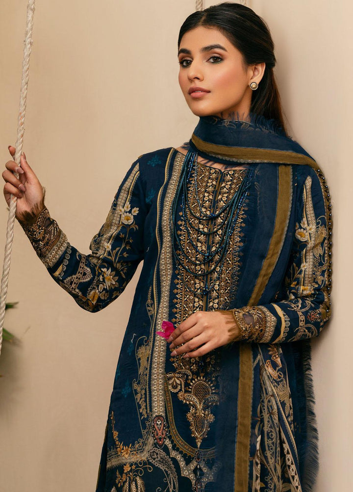 Gulaal Embroidered Lawn Suits Unstitched 3 Piece GL23UL D-02 Julia - Summer Collection