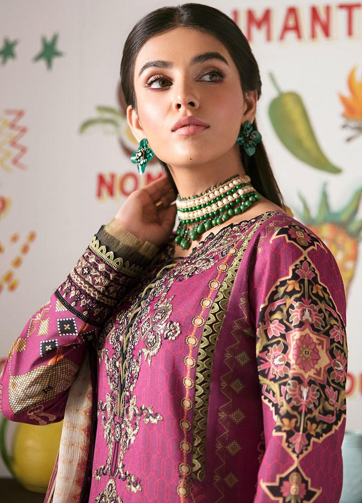 Gulaal Embroidered Lawn Suits Unstitched 3 Piece GL23UL D-04 Mariana - Summer Collection