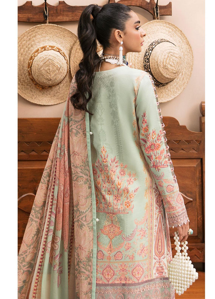 Gulaal Embroidered Lawn Suits Unstitched 3 Piece GL23UL D-05 Amalia - Summer Collection