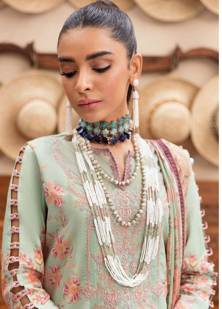 Gulaal Embroidered Lawn Suits Unstitched 3 Piece GL23UL D-05 Amalia - Summer Collection