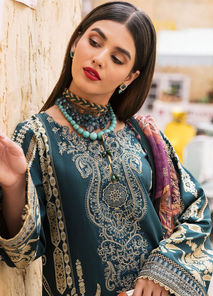 Gulaal Embroidered Lawn Suits Unstitched 3 Piece GL23UL D-06 Eliana - Summer Collection