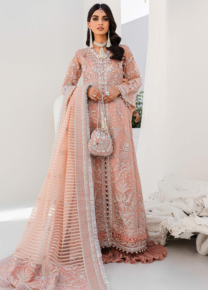 Gulaal Embroidered Organza Suits Unstitched 3 Piece GL22WD 07 Afsanah - Wedding Collection