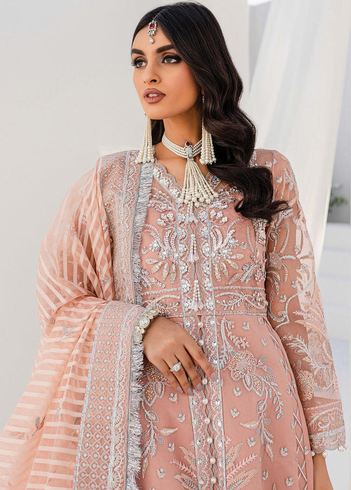 Gulaal Embroidered Organza Suits Unstitched 3 Piece GL22WD 07 Afsanah - Wedding Collection