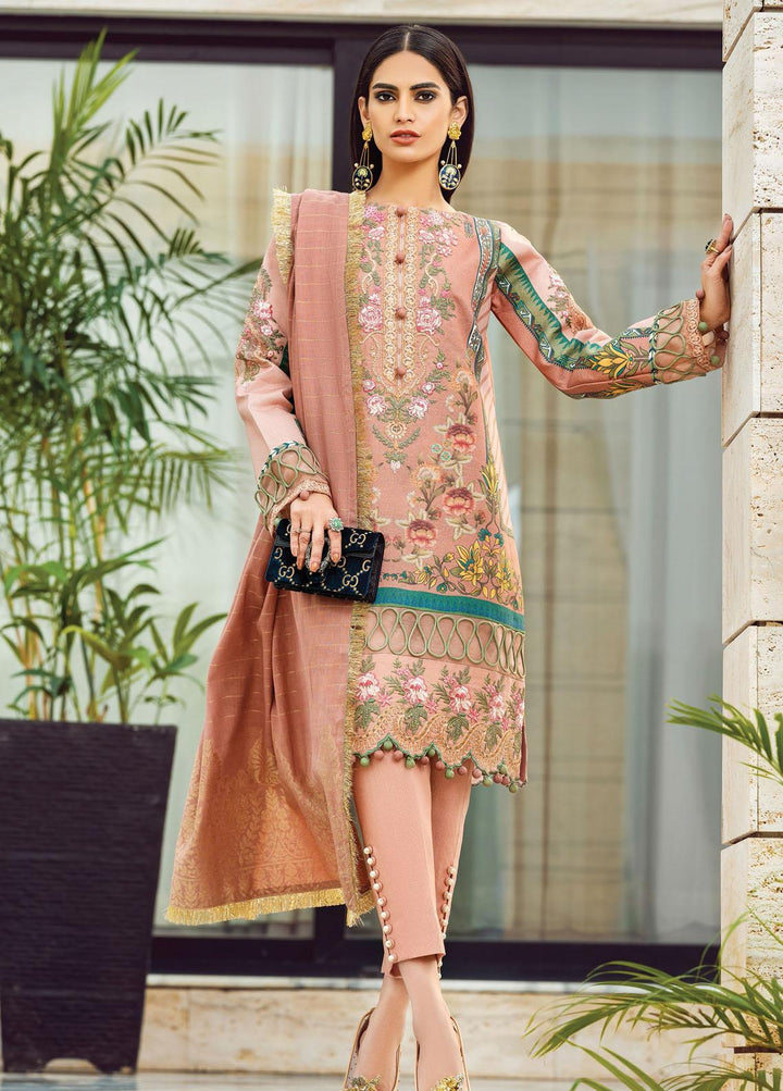 Gulaal Embroidered Karandi Suits Unstitched 3 Piece GL21W GW-07 - Winter Collection