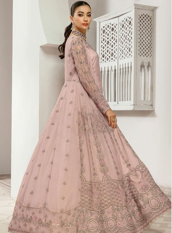 Gulmira By House of Nawab Embroidered Chiffon Suits Unstitched 3 Piece HON22-G2 05 Hayal - Luxury Collection