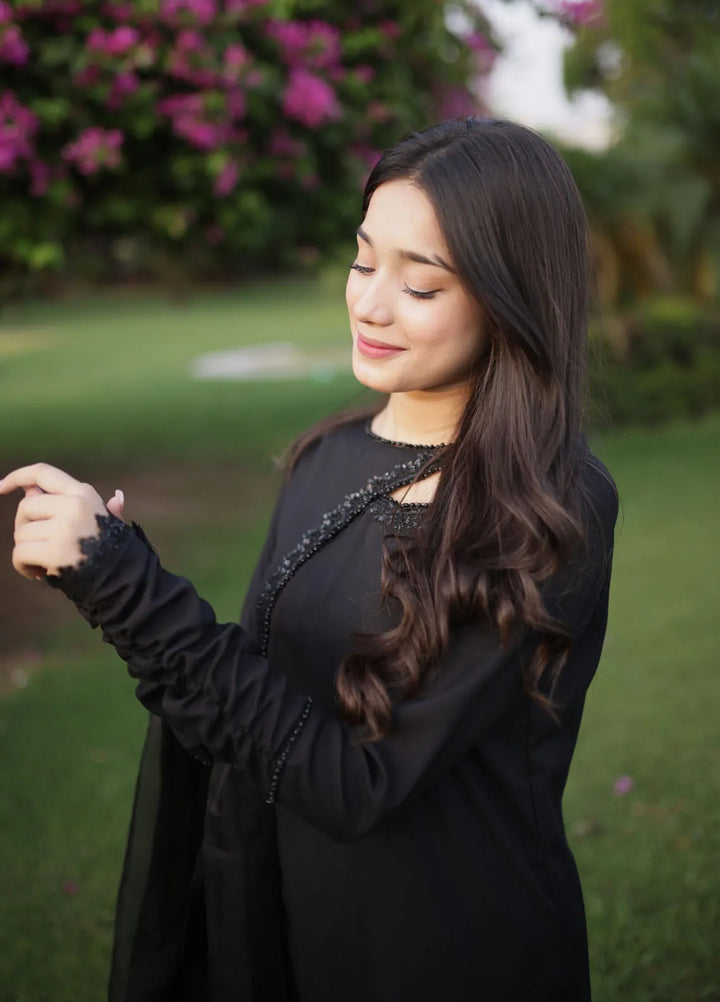 Hanim Pret Plain Georget 3 Piece Suit Sofia