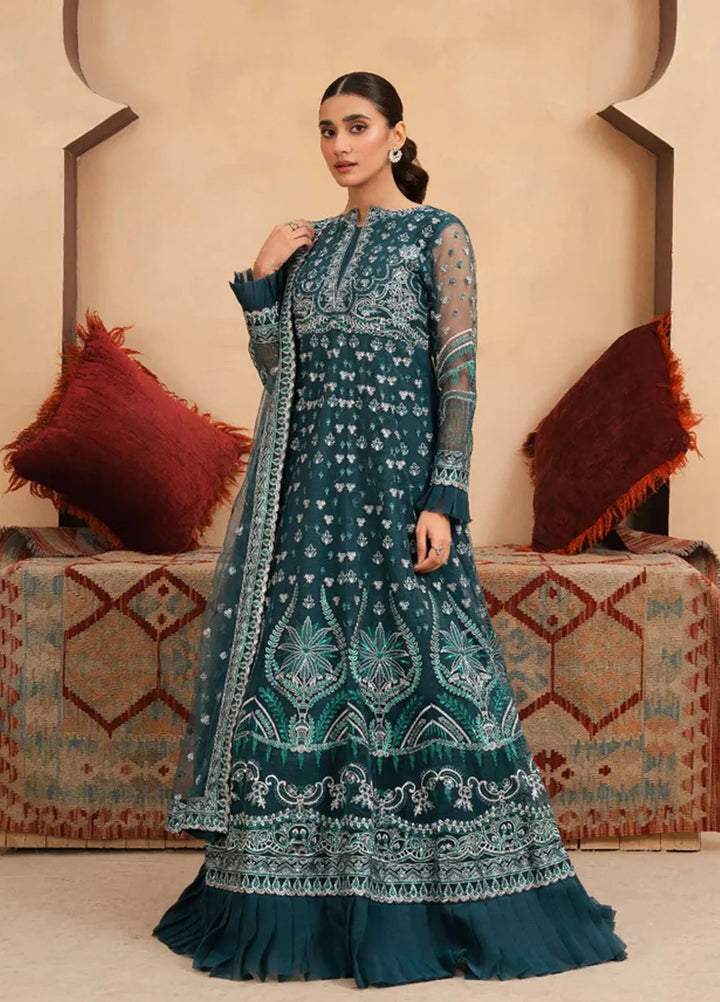 Haniya Mahnoor Pret Embroidered Net 3 Piece Anabia