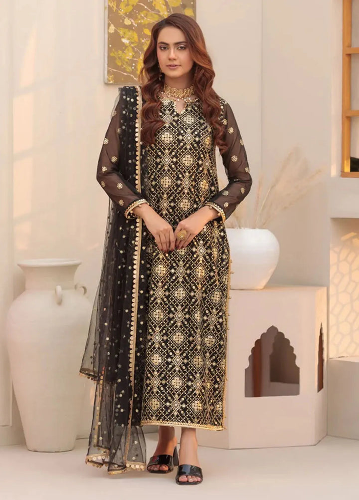 Haniya Mahnoor Pret Embroidered Organza 3 Piece Maheen