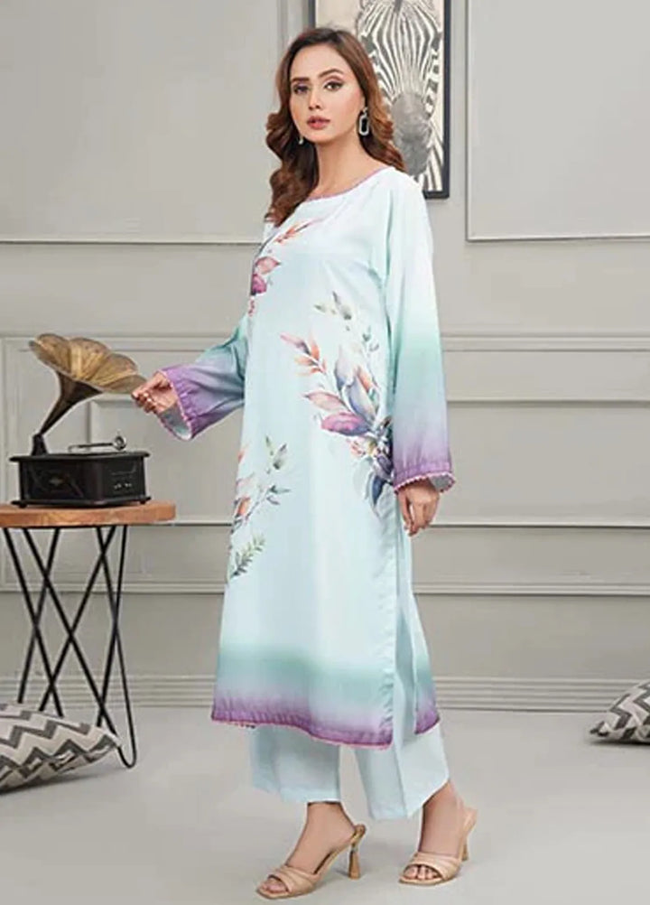 Hareem Fatima Pret Printed Lawn 2 Piece Suit Serene Garden