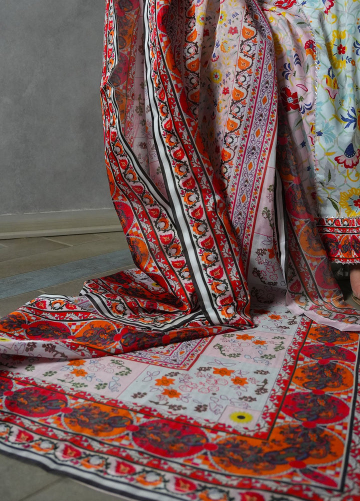 Heritage Hues by Grape Drape Pret Printed Crepe Lawn 3 Piece Suit Nayab