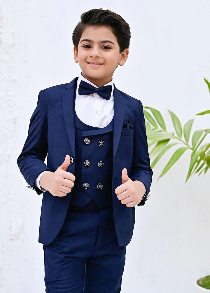 Hassan Jee  Formal Boys 5 Piece Suit -  CPS-002