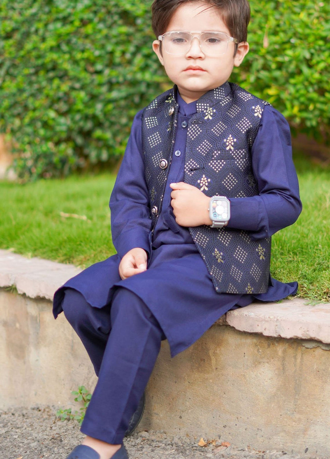Hassan Jee Pret Embroidered Wash N Wear 3 Piece Suit EW17