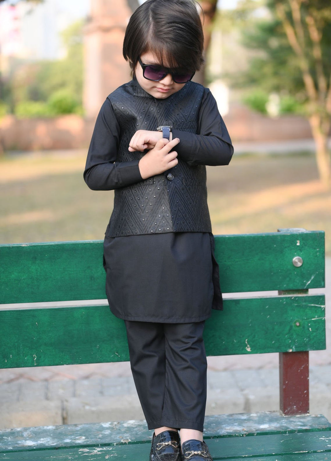 Hassan Jee Pret Embroidered Wash N Wear 3 Piece Suit EW28