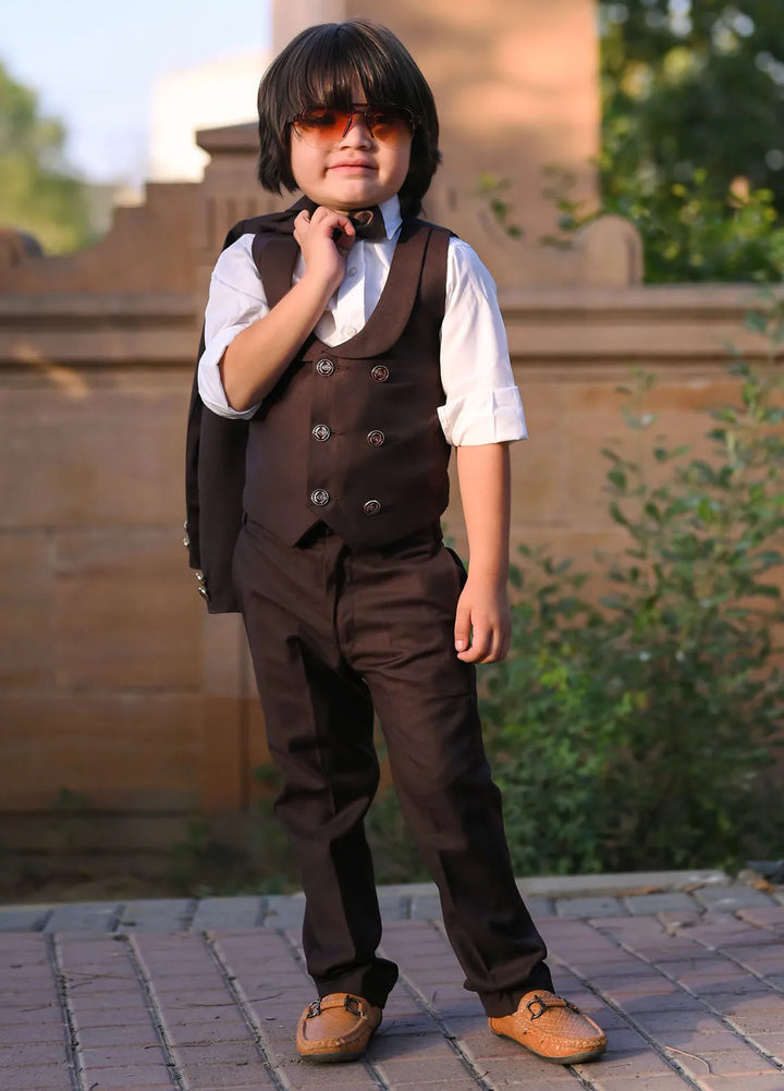 Hassan Jee Pret Kids Cotton 5 Piece Suit CPS 006
