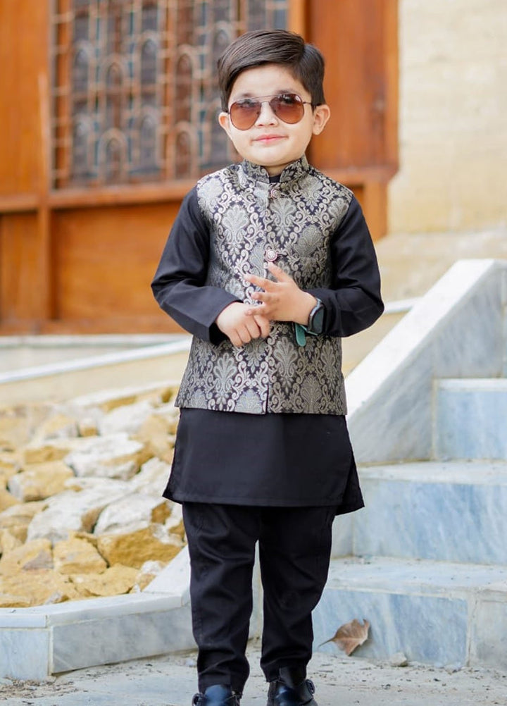 Hassan Jee Pret Plain Wash N Wear 3 Piece Suit WKS 016