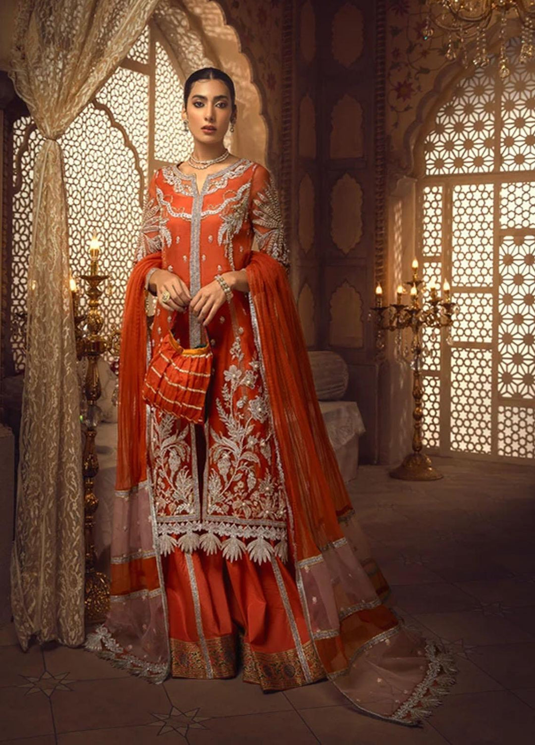 Haute Form Pret Luxury Formal Organza 3 Piece HF21LF NOORJEHAN