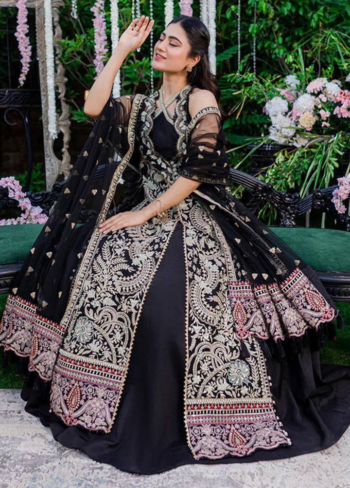 Heeriye By Izel Embroidered Organza Suits Unstitched 4 Piece IZL23HR HF-1062 Surmaya - Festive Collection