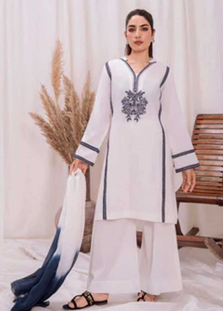 HEM Pret Embroidered Lawn 3 Piece Suit Snowflake