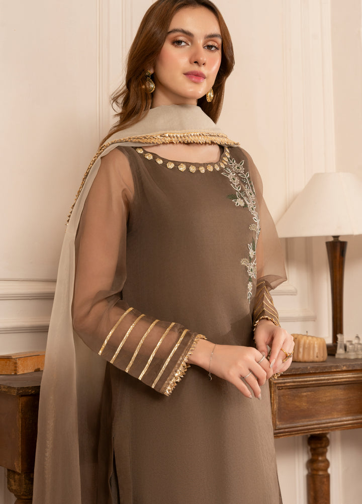 HEM Pret Embroidered Organza 3 Piece Suit Sanam