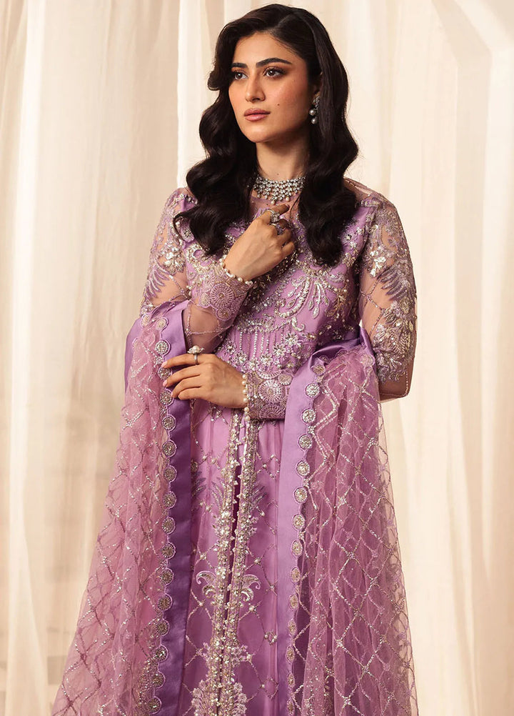 Hemline By Mushq Embroidered Suit Unstitched 3 Piece MQ24HA D-07 Heather - Formal Collection