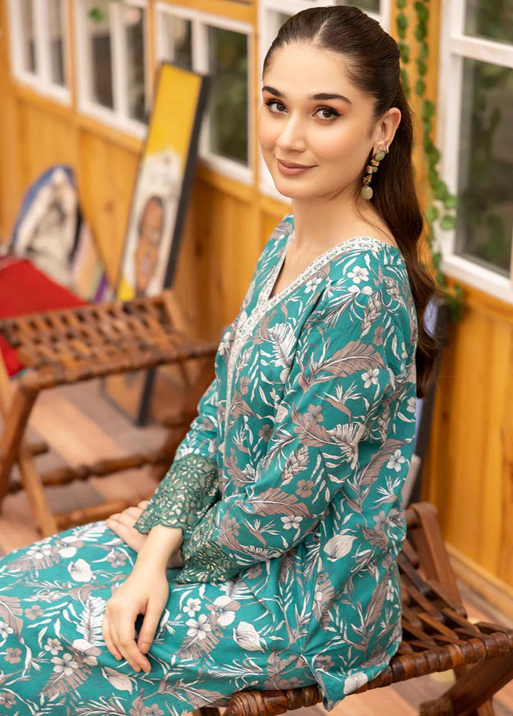 Esra Fashion Pret Embroidered Lawn 2 Piece Suit HD-23-25