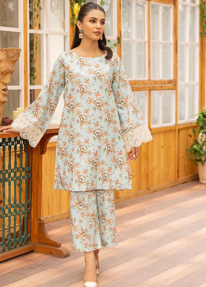 Esra Fashion Pret Embroidered Lawn 2 Piece Suit HD-23-27