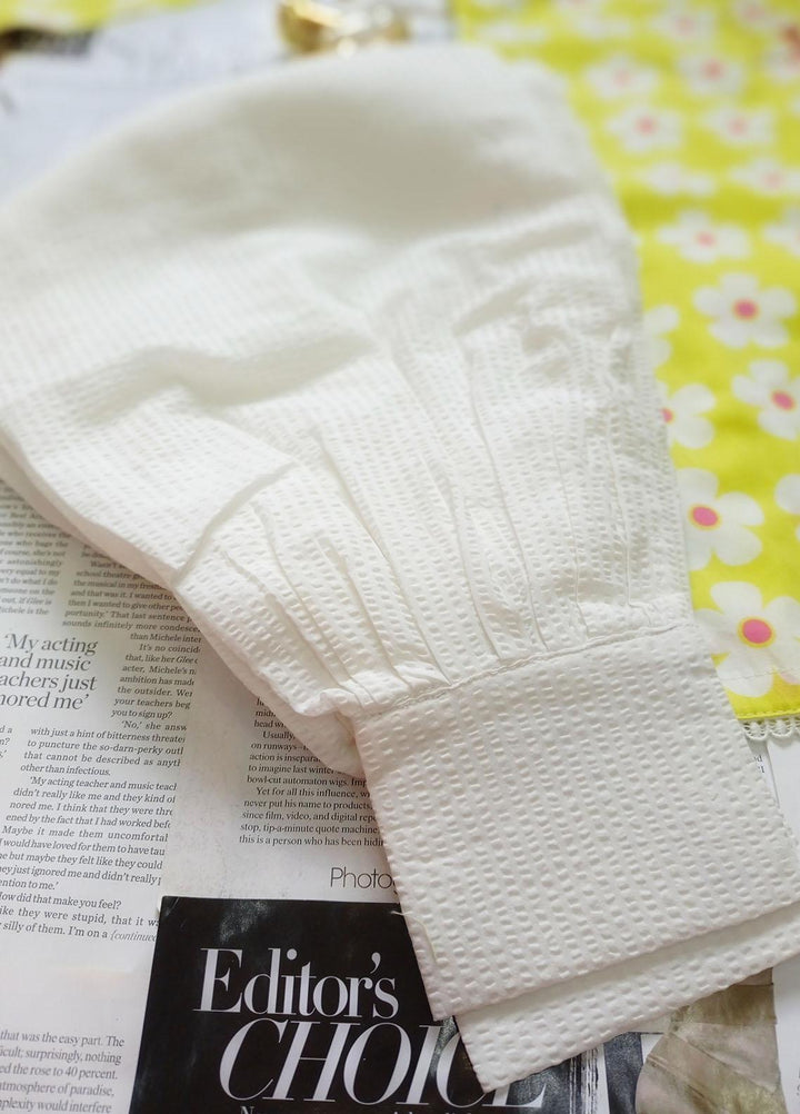 Hiba Clothing Cotton  Girls 2 Piece Suit -  HPW-006 PEARL GARDEN