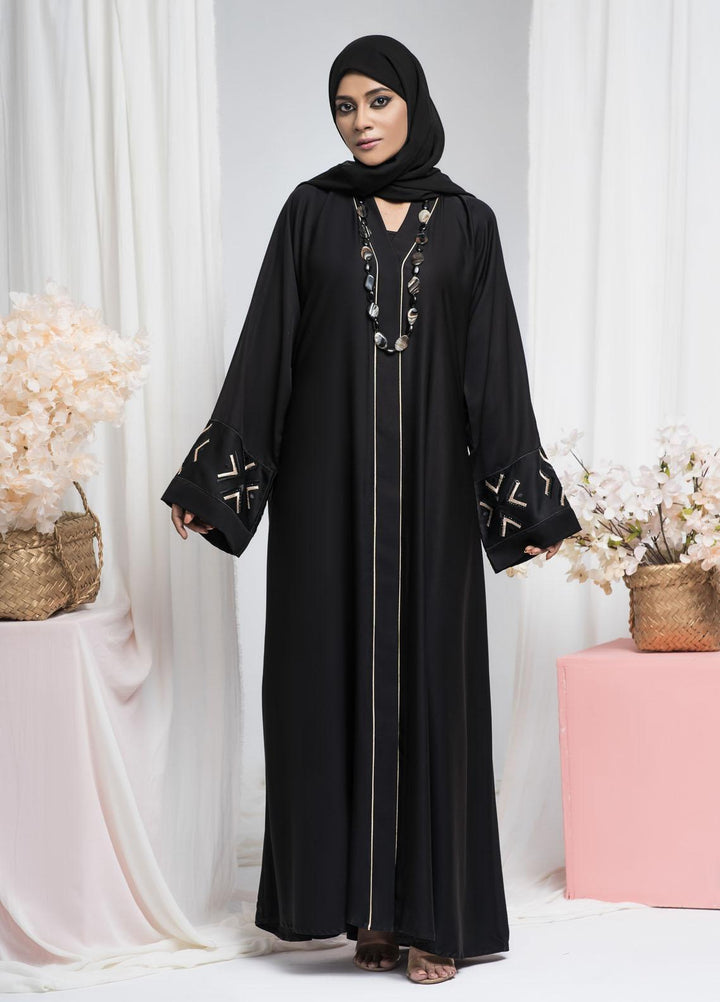 Hijab ul Ameer  Nida Casual Abaya JS-856 Ambreen