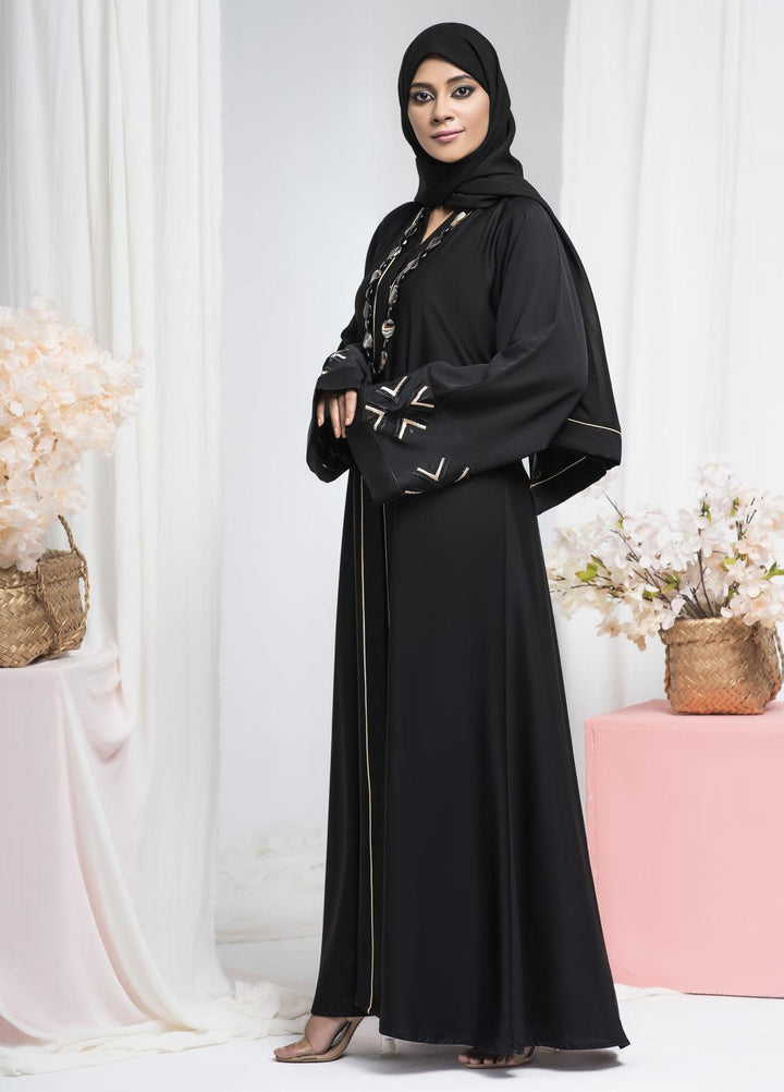 Hijab ul Ameer  Nida Casual Abaya JS-856 Ambreen