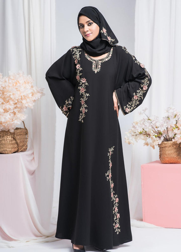Hijab ul Ameer  Nida Casual Abaya JS-862 Noorain
