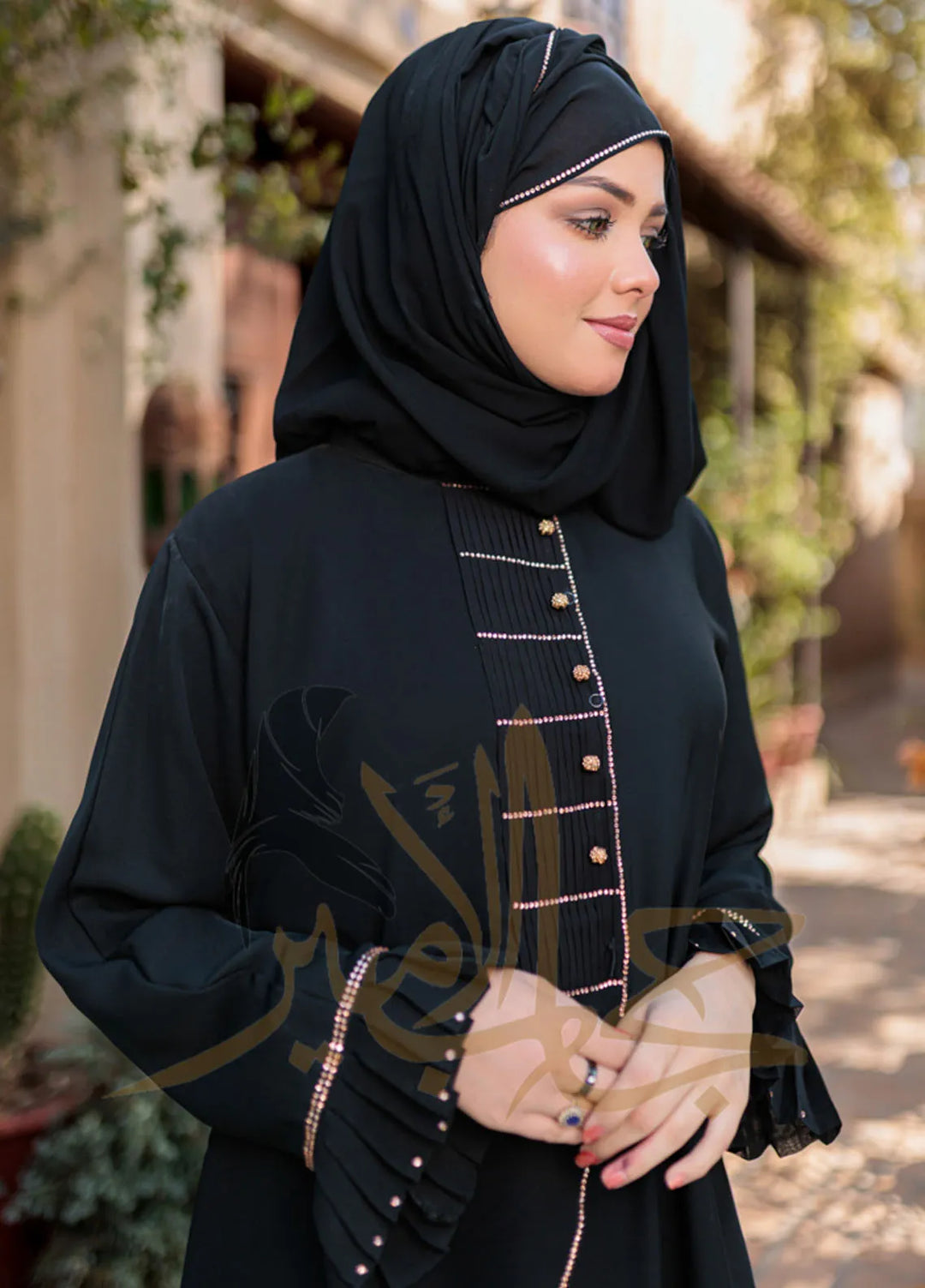 Hijab ul Ameer Pret Casual Abaya Abaya JS-572