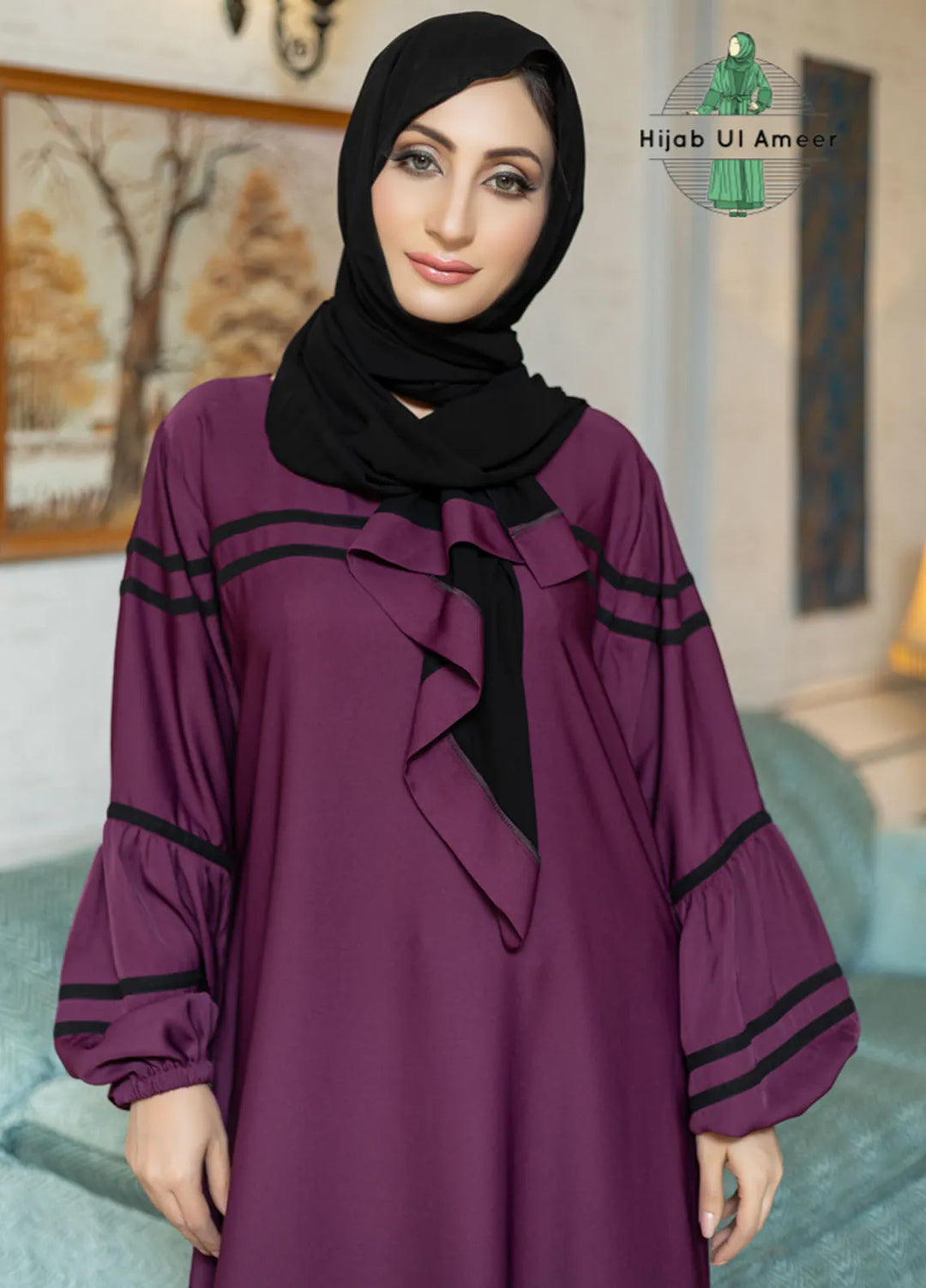 Hijab ul Ameer Pret Casual Abaya Abaya JS-775