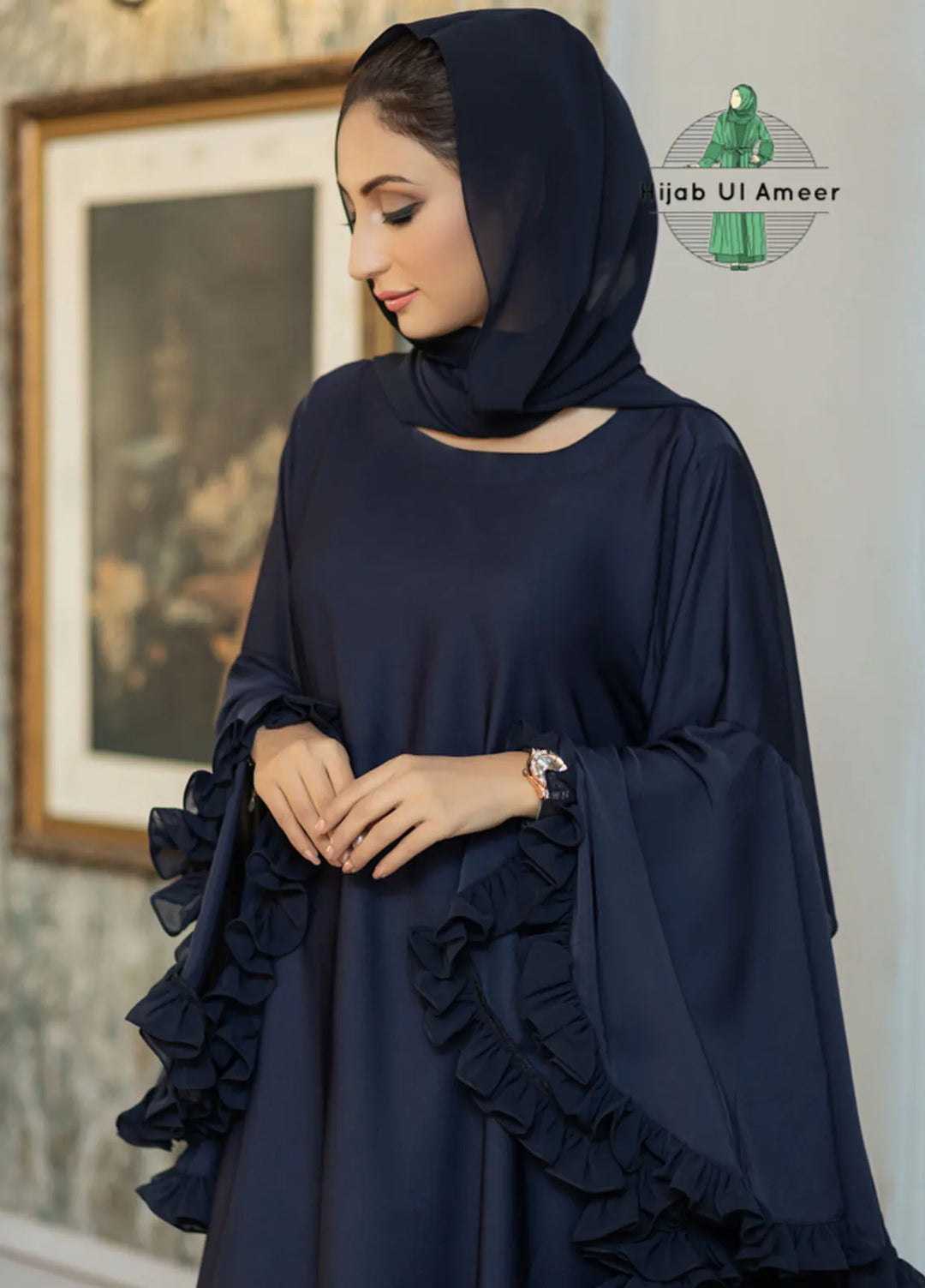 Hijab ul Ameer Pret Casual Abaya Abaya JS-777
