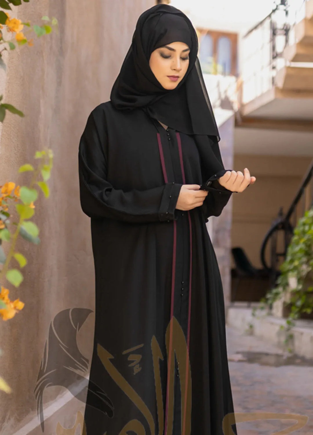 Hijab ul Ameer Pret Casual  Abaya Abaya JS-818