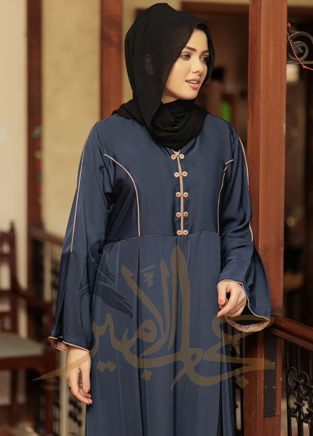 Hijab ul Ameer Pret Casual Abaya Abaya JS-826
