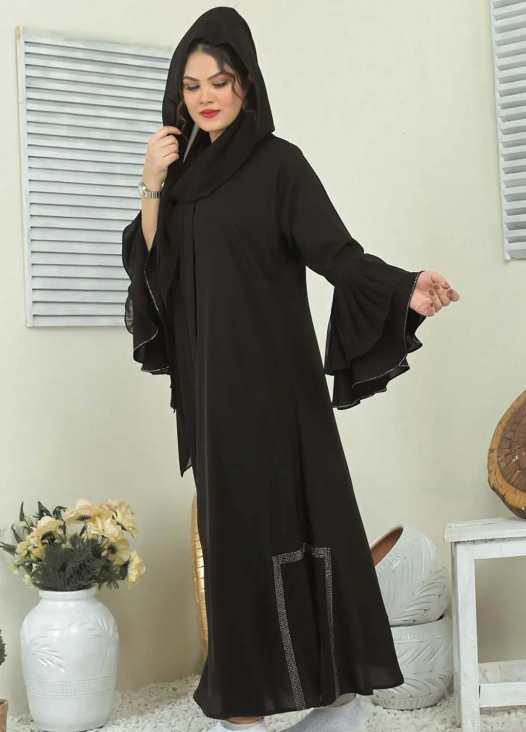 Hijab ul Ameer Pret Casual Abaya Hoorab Abaya