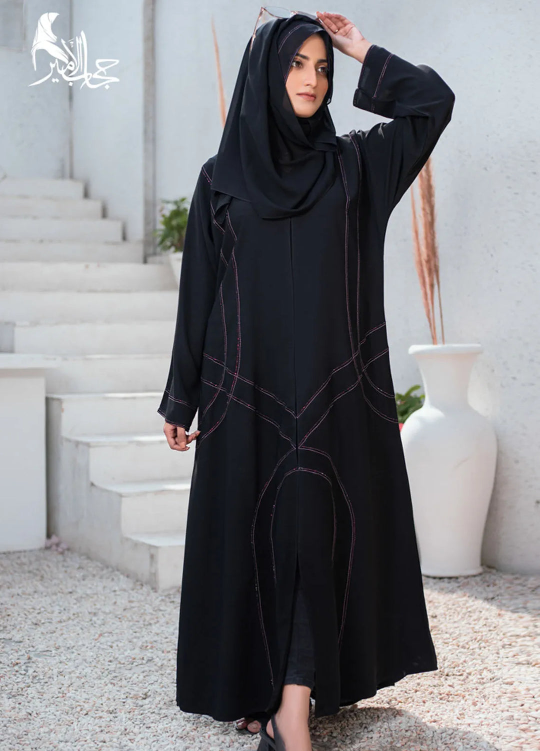 Hijab ul Ameer Pret Casual  Abaya Ishra