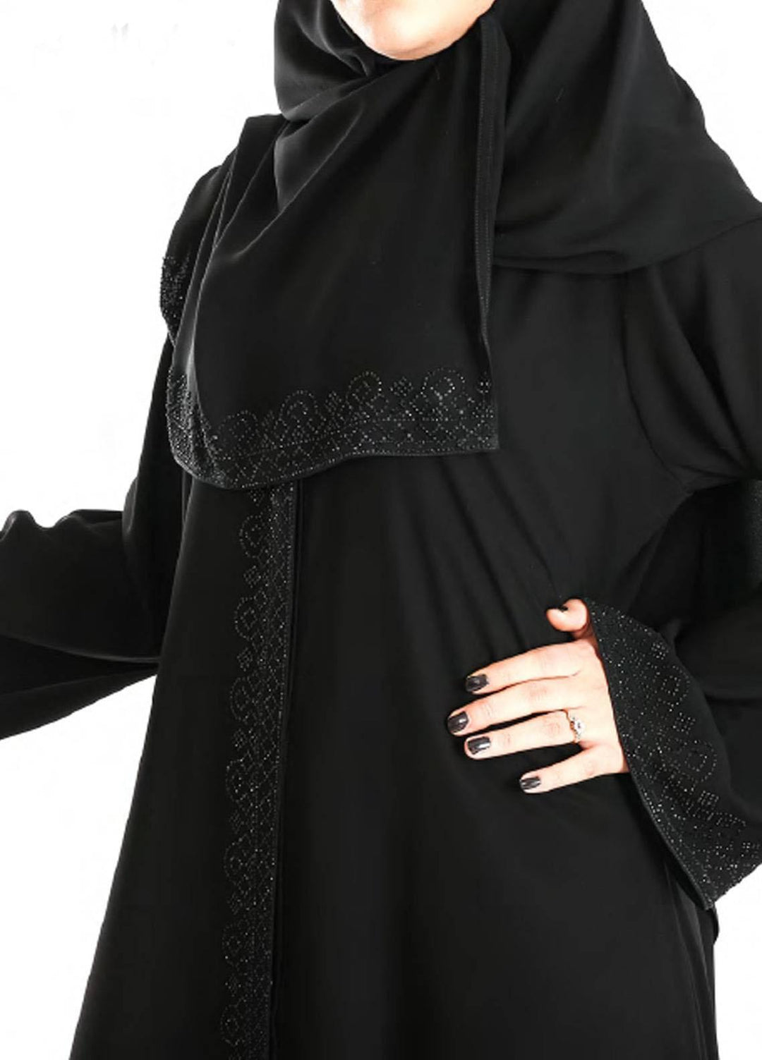 Hijab ul Hareem Casual Stitched Abaya 0121-C-907