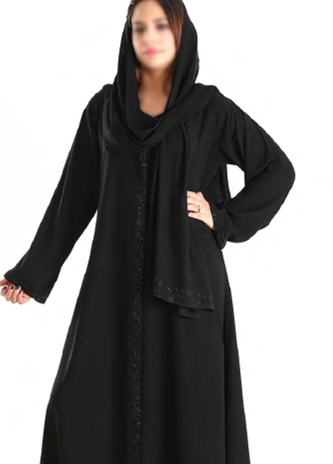 Hijab ul Hareem Casual Stitched Abaya 0121-C-935