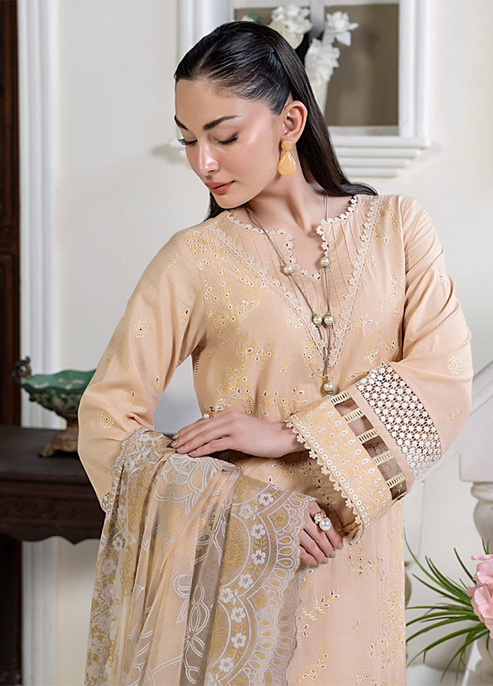 Husn-e-Bahar by Salitex Embroidered Lawn Suits Unstitched 3 Piece SSW6U3P096UT - Summer Collection