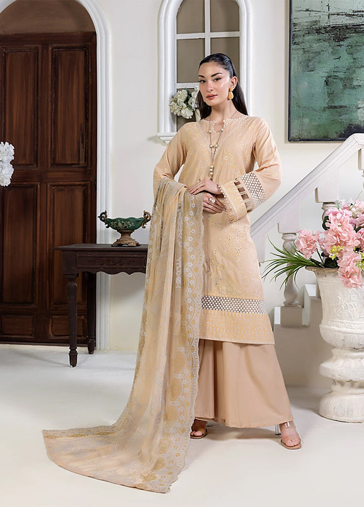 Husn-e-Bahar by Salitex Embroidered Lawn Suits Unstitched 3 Piece SSW6U3P096UT - Summer Collection